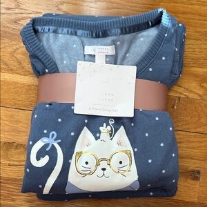 NEW NWT Lauren Conrad women’s ladies cat pajamas pjs SZ XL  X Large